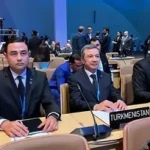 Делегация Туркменистана принимает участие в COP29 в Баку