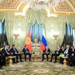 В Москве прошли переговоры Садыра Жапарова и Владимира Путина
