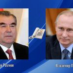 Президент Республики Таджикистан Эмомали Рахмон провёл телефонный разговор с Президентом Российской Федерации Владимиром Путиным