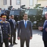 Лидер нации Эмомали Рахмон открыл новое здание Отдельного отряда милиции особого назначения «Шохин» Управления Министерства внутренних дел по городу Душанбе