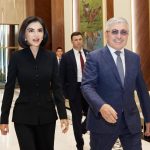 Саида Мирзиёева встретилась с руководителем администрации президента Кыргызстана