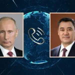 Состоялся телефонный разговор Садыра Жапарова с Владимиром Путиным