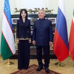 Саида Мирзиёева встретилась с главой Татарстана Рустамом Миннихановым