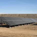 Министр энергетики ознакомился с ходом строительства солнечных электростанций на Иссык-Куле