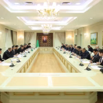 Туркменистан принял четырехстороннюю встречу по развитию Среднего коридора