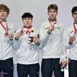 Юниорская сборная Казахстана по фехтованию завоевала бронзу ЧА