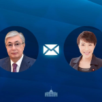 Президент Казахстана поздравил Премьер-министра Японии с победой партии ЛДП на выборах