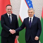 Президент Узбекистана принял Премьер-министра Беларуси