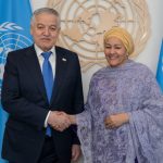 Сироджиддин Мухриддин провел встречу с Первым заместителем Генерального секретаря ООН Аминой Мохаммед