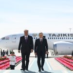 Президент Республики Таджикистан Эмомали Рахмон прибыл с государственным визитом в город Ташкент Республики Узбекистан