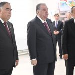 Президент Республики Таджикистан Эмомали Рахмон в Матчинском районе открыл 3 производственных сооружения в дистанционном формате