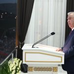 Президент Республики Таджикистан Эмомали Рахмон принял участие в культурной программе в честь празднования Навруза на Центральном стадионе Матчинского района