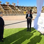 Мирзиёев ознакомился со строительством стадиона в Новом Ташкенте