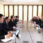 Председатель Маджлиси намояндагон Таджикистана встретился с Председателем Жогорку Кенеша Кыргызстана