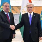 Президент Республики Таджикистан Эмомали Рахмон провел встречу с Президентом Республики Казахстан Касым-Жомартом Токаевым