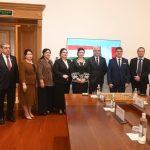 Заместитель Председателя Маджлиси намояндагон встретилась с делегацией сенаторов Группы дружбы французского Сената «Франция — Центральная Азия»