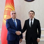 Посол Таджикистана встретился с Председателем Жогорку Кенеша Кыргызской Республики
