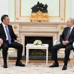 Жапаров и Путин обсудили вопросы кыргызско-российского взаимодействия