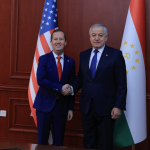 Встреча министра иностранных дел Республики Таджикистан со специальным посланником президента США по Южной и Центральной Азии