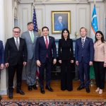 Саида Мирзиёева провела встречу с Марко Рубио в США