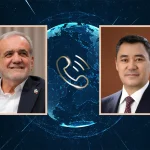 Состоялся телефонный разговор Садыра Жапарова с президентом Ирана