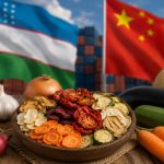 Китай разрешил импорт 10 видов сушеных овощей из Узбекистана
