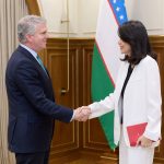 Саида Мирзиёева провела переговоры с заместителем министра торговли США
