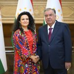 Президент Республики Таджикистан Эмомали Рахмон принял Исполнительного директора Зелёного климатического фонда Мафальду Дуарте