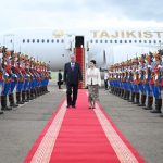 Президент Республики Таджикистан Эмомали Рахмон с государственным визитом прибыл в город Улан-Батор Монголии