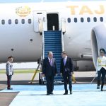 Президент Республики Таджикистан Эмомали Рахмон прибыл в город Астана Республики Казахстан