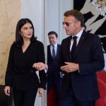 Саида Мирзиёева встретилась с Эммануэлем Макроном
