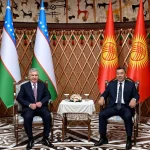 Жапаров пригласил Мирзиёева на ВИК, саммит ШОС и «Бишкек+25»