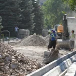 Мэр проверил дорожные работы в Бишкеке
