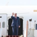 Президент Республики Таджикистан Эмомали Рахмон отбыл в город Бишкек Кыргызской Республики для участия на саммите глав государств-членов ШОС