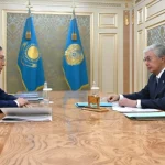 Касым-Жомарт Токаев принял председателя ЦИК Нурлана Абдирова