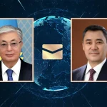 Садыр Жапаров поздравил президента Казахстана с проведением выборов депутатов Курултая