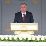 Лидер нации Эмомали Рахмон принял участие в Военном параде в честь 35-летия Государственной независимости