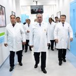 Президент Республики Таджикистан Эмомали Рахмон открыл дополнительное здание Согдийской областной детской клинической больницы в городе Худжанде