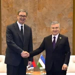 Президент Узбекистана награжден Орденом Республики Сербия