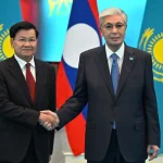 Токаев назвал первый визит Президента Лаоса в Казахстан историческим