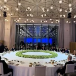 Садыр Жапаров принял участие в неформальном ужине в честь участников саммита СВМДА