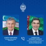 Лидеры Узбекистана и Туркменистана обсудили дальнейшее сотрудничество